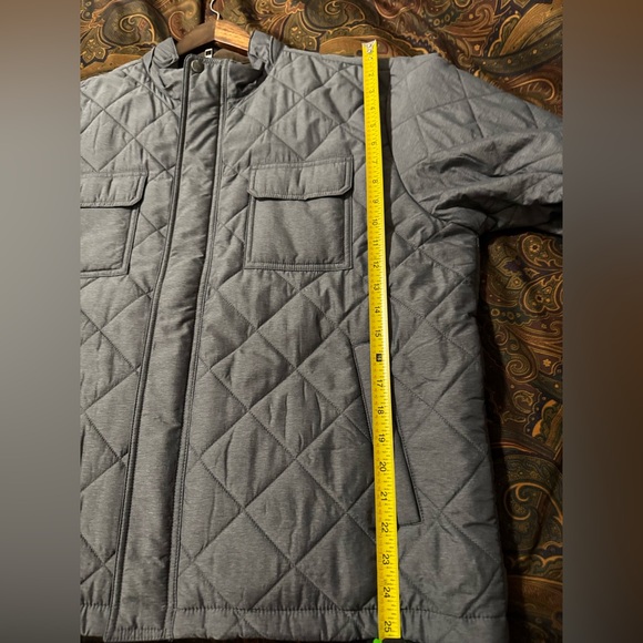Peter Millar Norfolk Bomber Jacket, Medium Gray, XL, Like New - Picture 11 of 11
